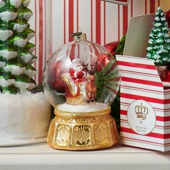 Raz Imports Raz Eric Cortina 5.5" Snow Globe Express Glass Christmas Ornament 4553106 Hot