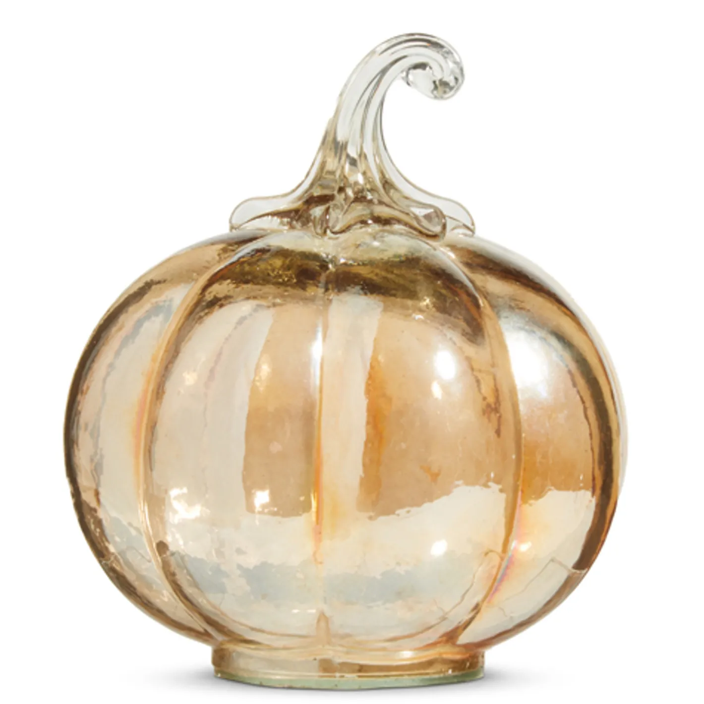 Raz Imports Raz Glass Pumpkins Fall or Halloween Decoration New