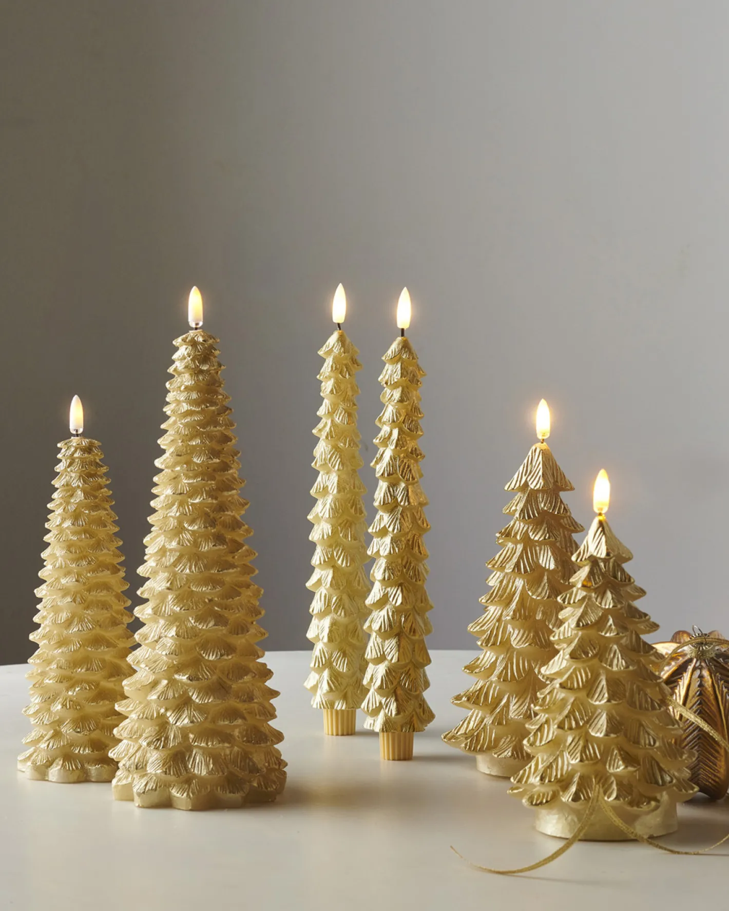 Raz Imports Raz Gold Tree Flameless Candles Hot