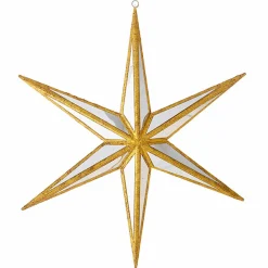 Raz Imports Raz Large Gold Mirrored Star Christmas Ornament Online