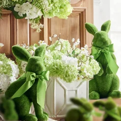 Raz Imports Raz Set of 2 Moss Rabbit Easter Decoration 4520812 Best