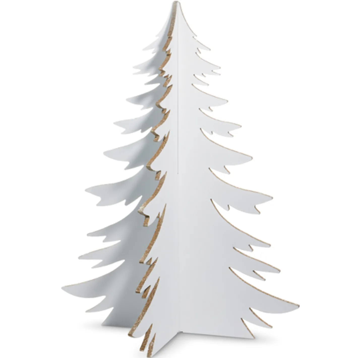 Raz Imports Raz White or Gold 3D Tree Christmas Decoration Online
