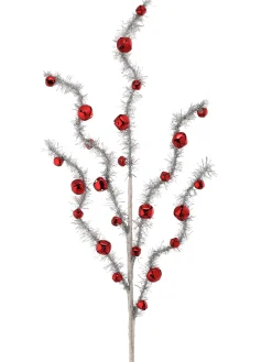 Regency International Regency 29" Retro Tinsel with Jingle Bells Christmas Tree Spray MTX73539 Clearance