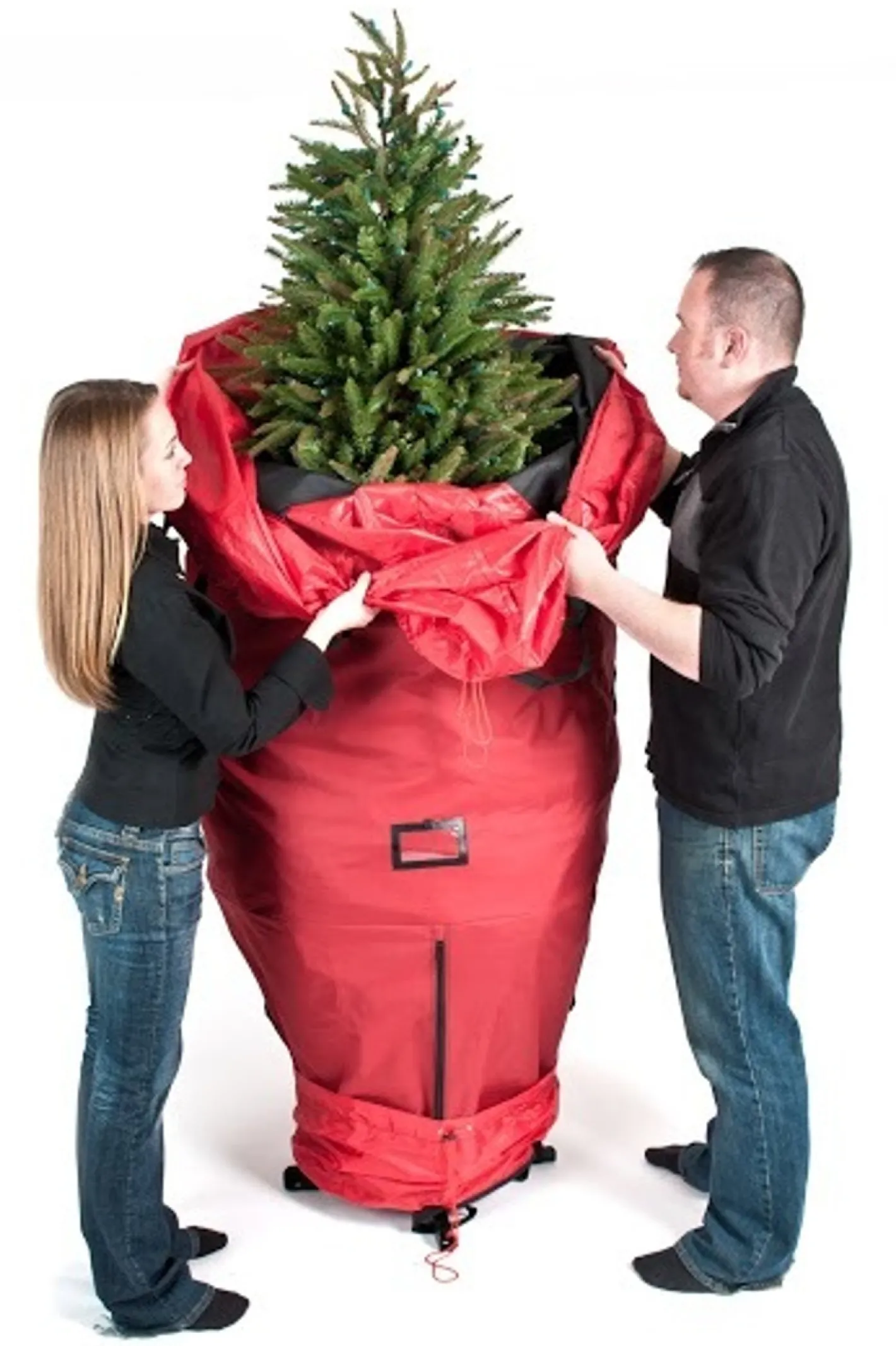 Santas Bags Santa's Bags 7.5' Medium Upright Christmas Tree Storage Bag SB-10100 New