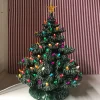 Handmade Ceramics Sierra Lighted Green Ceramic Christmas Tree 16" Hot