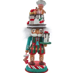 Kurt Adler 15" Hollywood Nutcrackers Gingerbread Baker Christmas Nutcracker HA0604 Sale