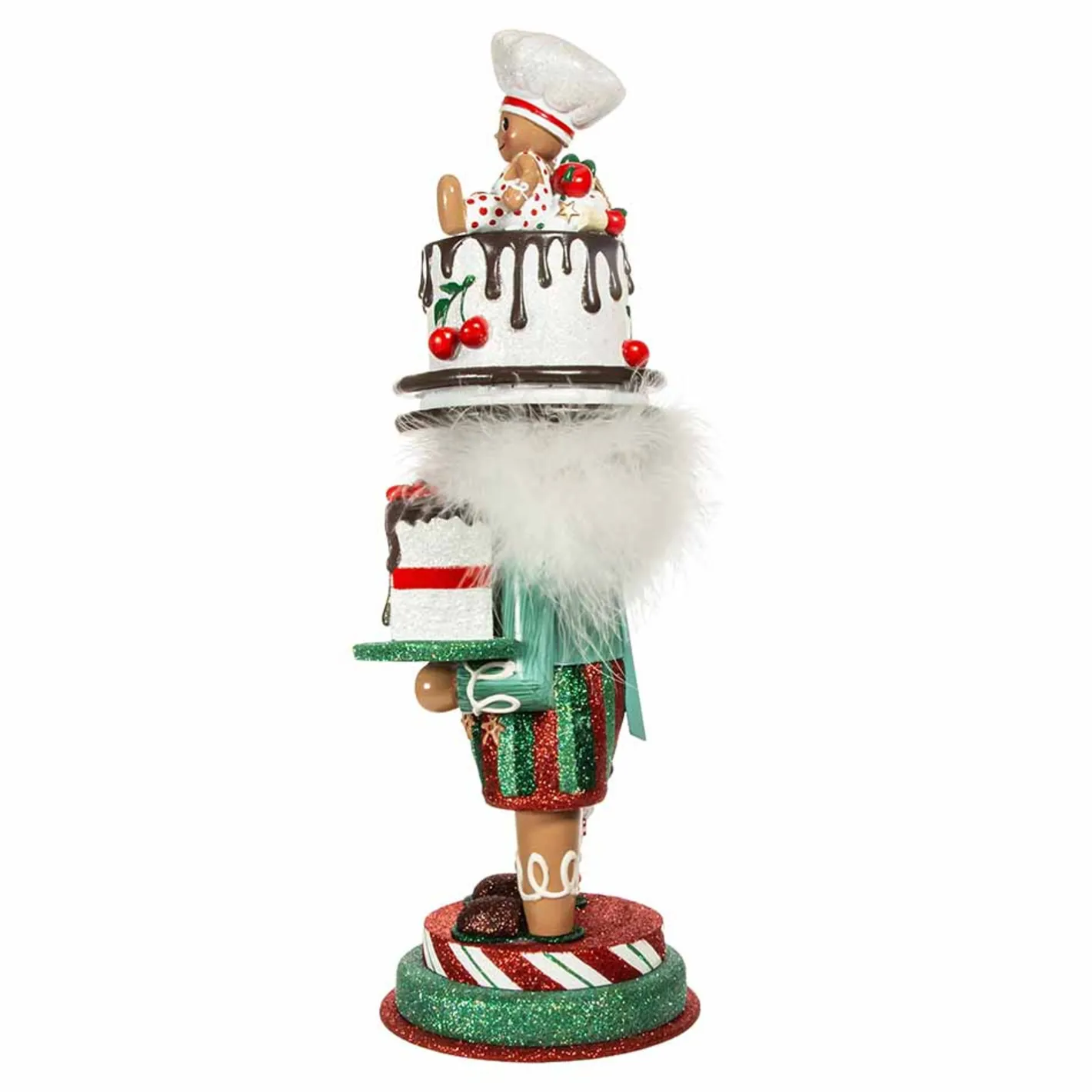 Kurt Adler 15" Hollywood Nutcrackers Gingerbread Baker Christmas Nutcracker HA0604 Sale