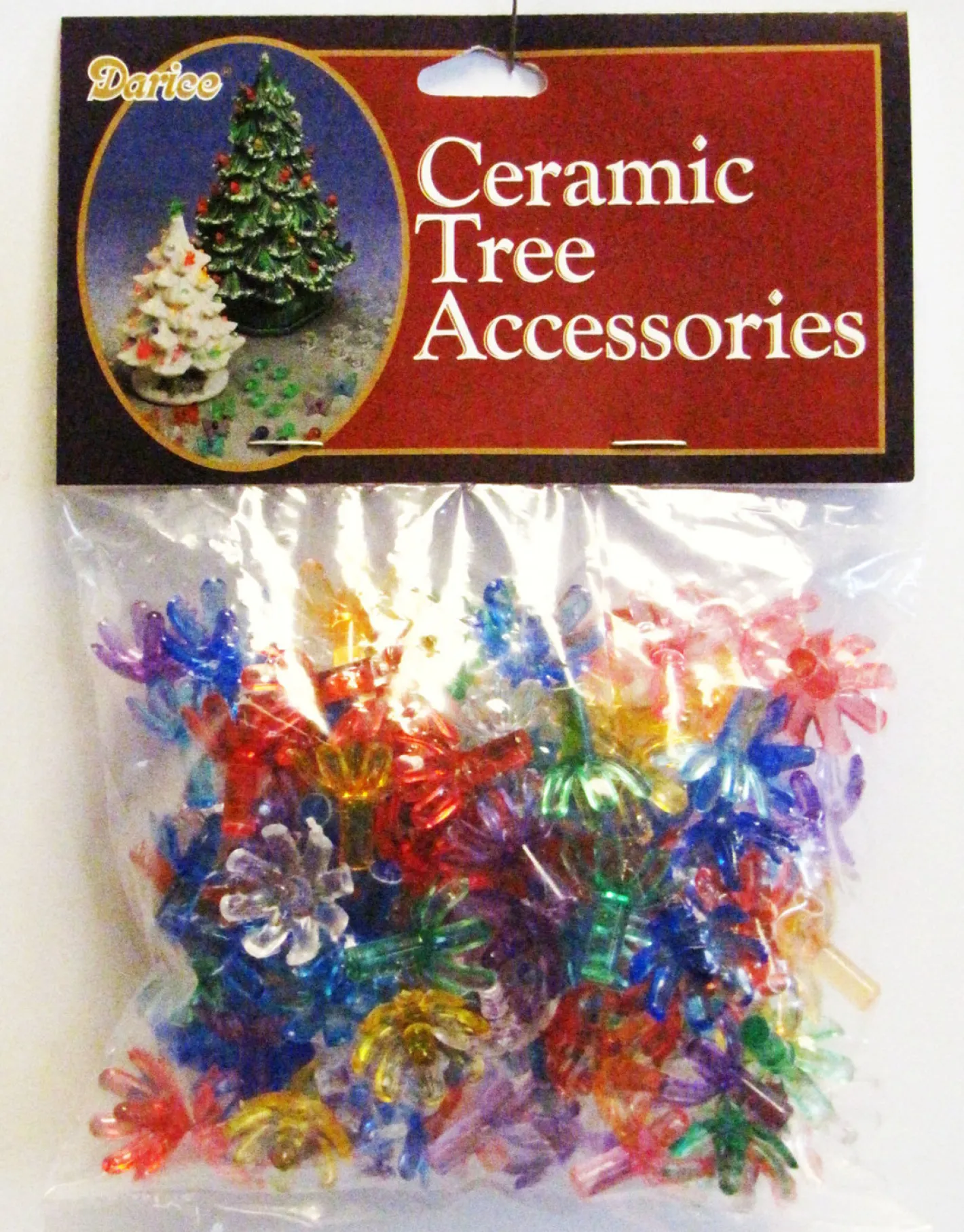 Darice 100 Pack 5/8" Multi Color Ceramic Tree Plastic Replacement Flower Pins P0669 Clearance