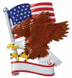 Polar X American Eagle Personalized Christmas Ornament OR1954 Hot