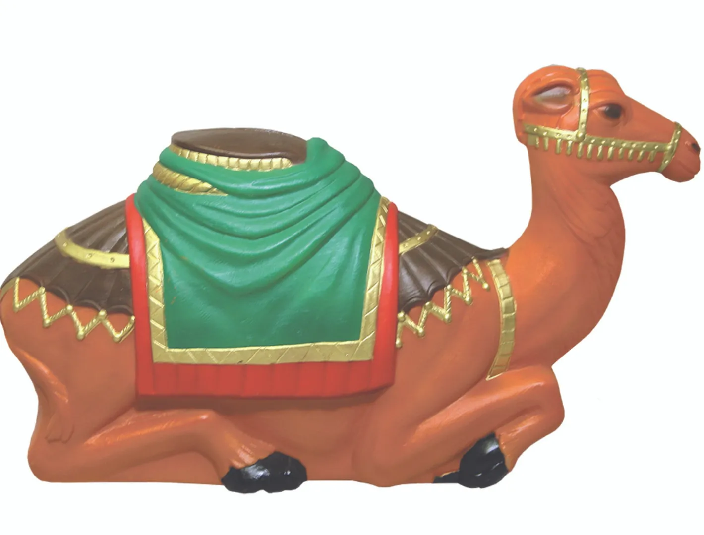 General Foam Blow Mold Life Size Christmas Nativity 10pc Set Discount