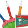 Brite Star 7 Count Old Fashioned Red and Green Base Multicolor Bubble Light Strand 37-522-00 New
