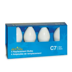 Brite Star 4 Pack White C7 Replacement Bulbs 44-354-00 Hot