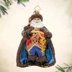 Christopher Radko Keymaster Klaus Glass Christmas Ornament 1022195 Discount