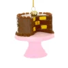 Cody Foster Co Cody Foster 3.5" Checkered Cake Glass Christmas Ornament GO-9138 Online