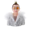 Cody Foster Co Cody Foster 5" Elton John Glass Christmas Ornament GO-8015 Best
