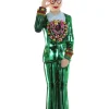 Cody Foster Co Cody Foster 7.25" Iris Glass Christmas Ornament GO-9583