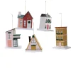 Cody Foster Co Cody Foster Set of 5 Homes for the Holidays Christmas Ornament HOU-323 Outlet