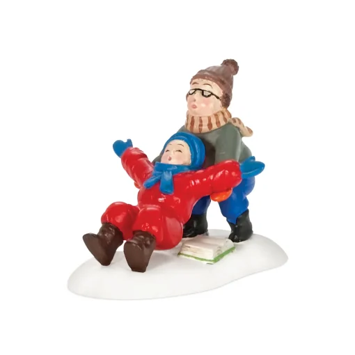 Department 56 A Christmas Story Village Ralphie To The Rescue Figure 805037 New