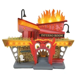 Department 56 Beetlejuice Village Dante's Inferno Lounge Building 6014736 Online