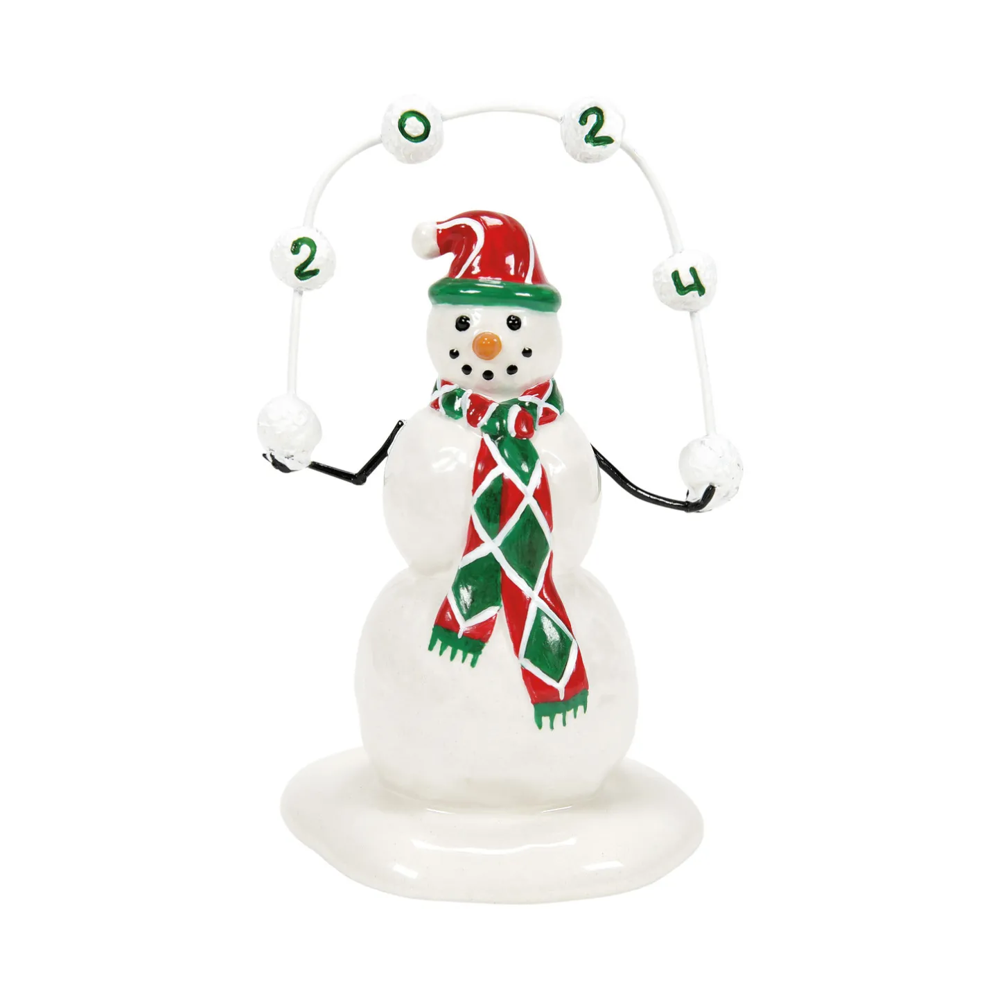 Department 56 Christmas Village Accessories Limited Edition Lucky The Snowman 2024 Figure 6014558 Outlet
