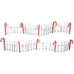 Department 56 Christmas Village Accessory Delicious Candy Cane Fence 6013629 New