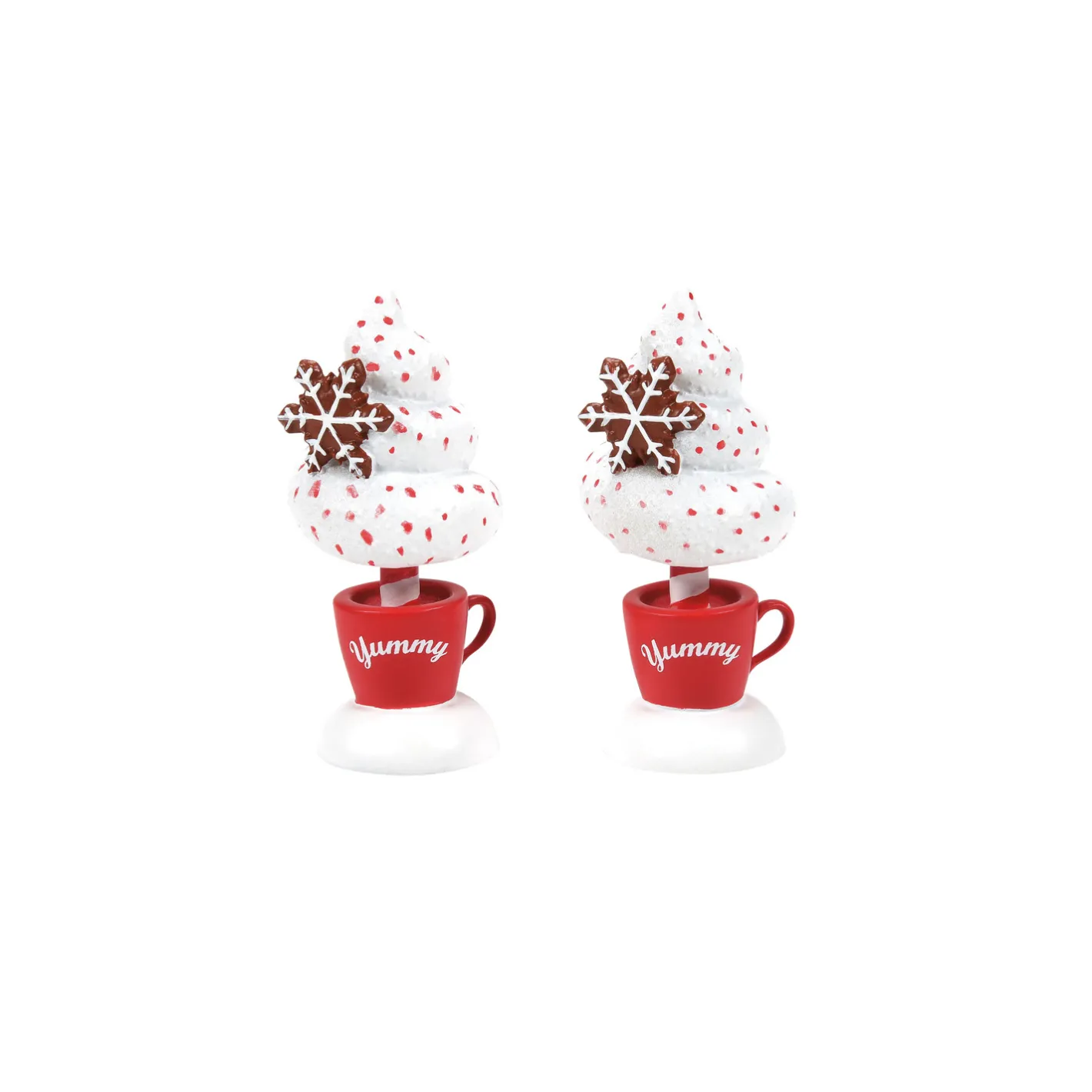 Department 56 Christmas Village Cocoa & Cream Topiary 6013621