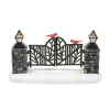 Department 56 Christmas Village Cardinal Lit Christmas Gate Accessory 6013635 Clearance