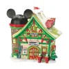 Department 56 Disney Christmas Village Mickey's Ski and Skate Building 811263 Clearance