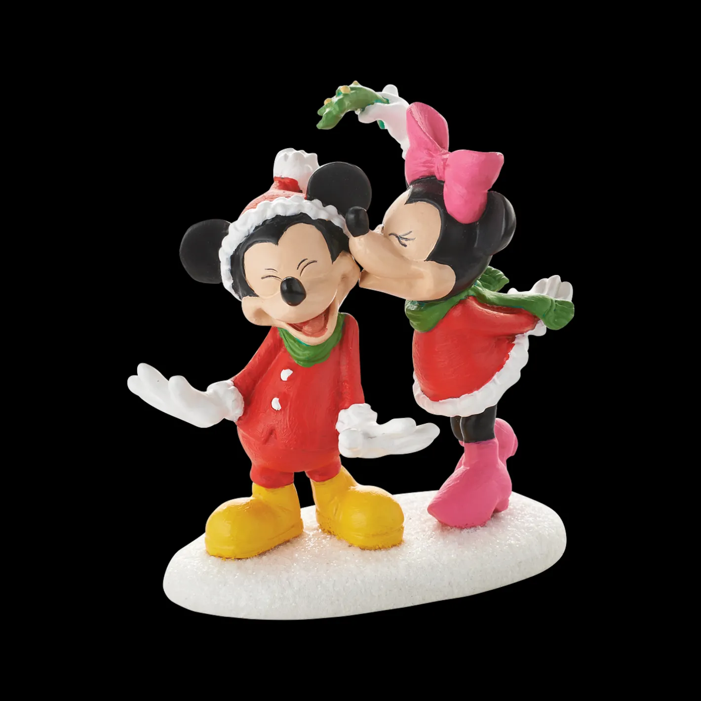 Department 56 Disney Village Mickey's Christmas Kiss 4053053 Sale