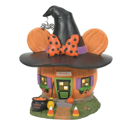 Department 56 Disney's Pumpkintown Halloween Village Complete 13 Piece Set Best