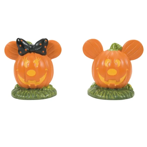 Department 56 Disney's Pumpkintown Halloween Village Complete 13 Piece Set Best