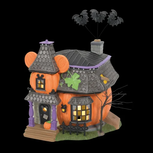 Department 56 Disney's Pumpkintown Halloween Village Complete 13 Piece Set Best