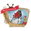 Department 56 Flourish Lighted Grinch TV Table Decor 6016561 New