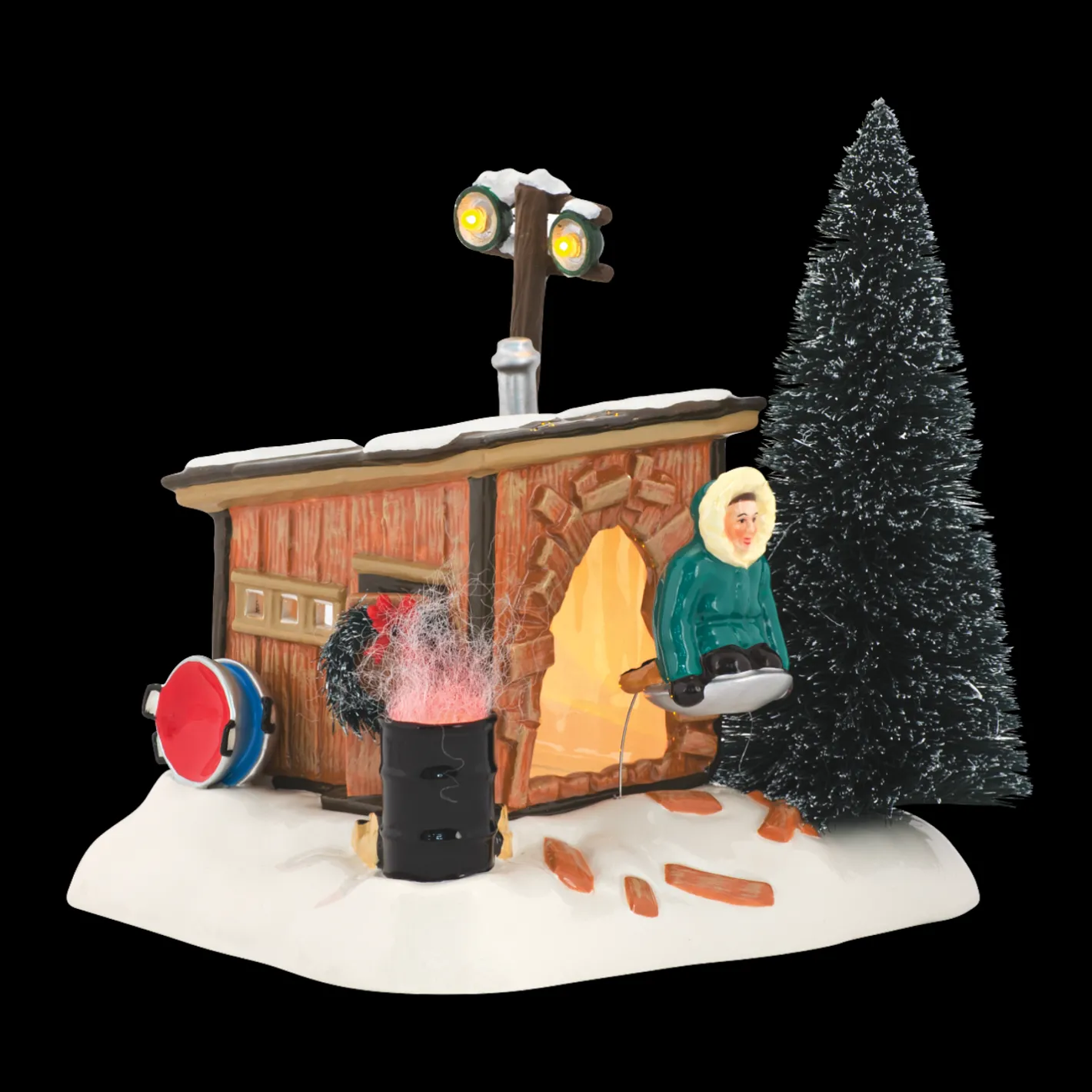 Department 56 Griswold Sled Shack Christmas Vacation Figure 4042408 Outlet