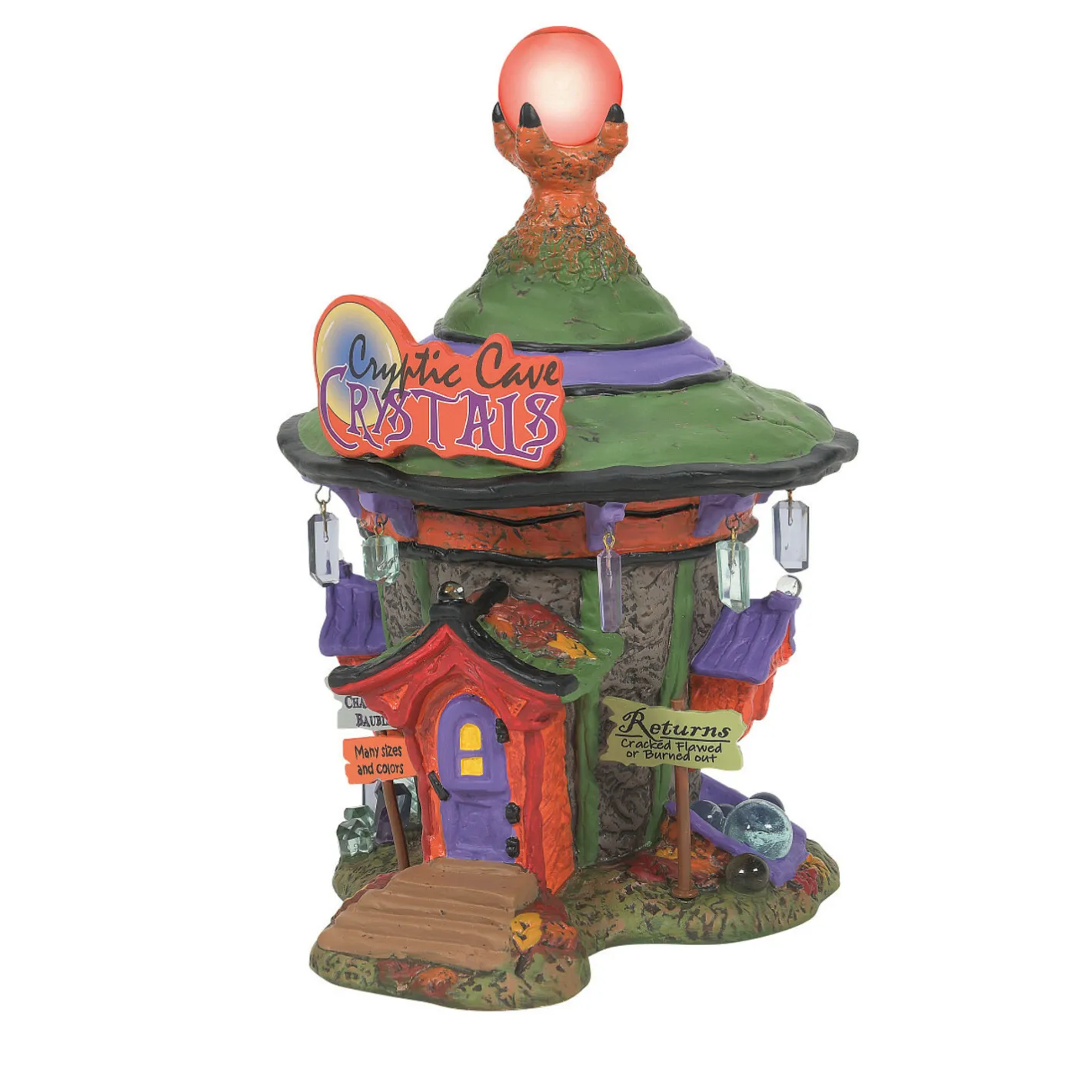 Department 56 Halloween Snow Village Cryptic Cave Crystals 6007641 Hot