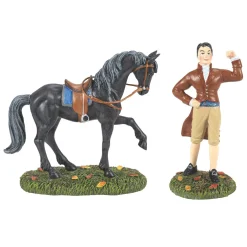 Department 56 Halloween Village Brom Van Brunt & Daredevil 6014699 Clearance