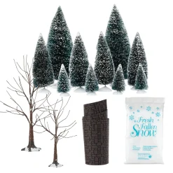 Department 56 Landscape Trees Snow Road Village Accessories 56.52590 Online