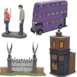 Department 56 Mid Year 2022 Harry Potter Village 4 Pc Set New