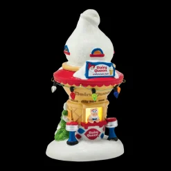 Department 56 North Pole Village Santa's DQ Cone House 4054968 Hot