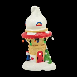 Department 56 North Pole Village Santa's DQ Cone House 4054968 Hot