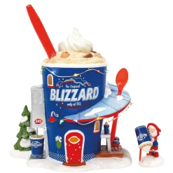 Department 56 North Pole Village Forecasting a Blizzard Dairy Queen Building 6014532 Best