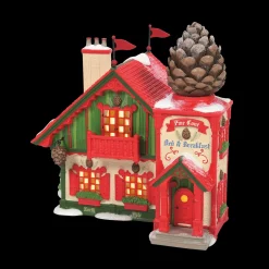 Department 56 North Pole Village Pine Cone Bed & Breakfast 6009767 Hot