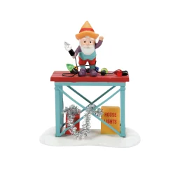 Department 56 North Pole Village Time To Decorate Figure 6013430 Outlet
