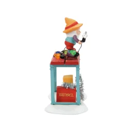 Department 56 North Pole Village Time To Decorate Figure 6013430 Outlet