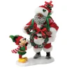 Department 56 Possible Dreams African American Santa Evergreen Friendship Mickey Figure 6013931 Sale