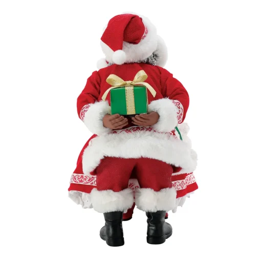 Department 56 Possible Dreams African American Santa North Pole Sweethearts 6015874 Sale