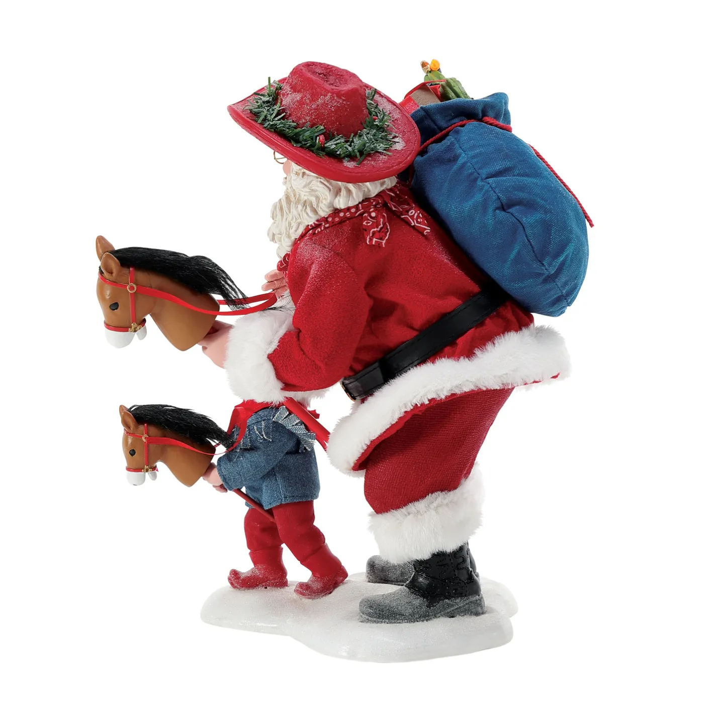 Department 56 Possible Dreams Santa Round Up Figure 6016449 Online