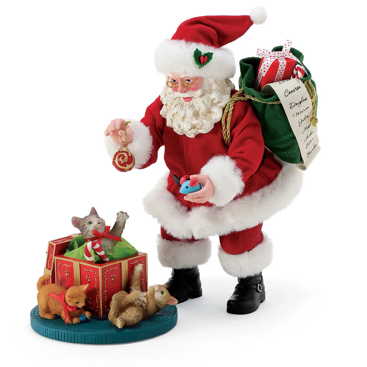 Department 56 Possible Dreams Santa Whiskering You A Merry Christmas Figure 6015859 Clearance
