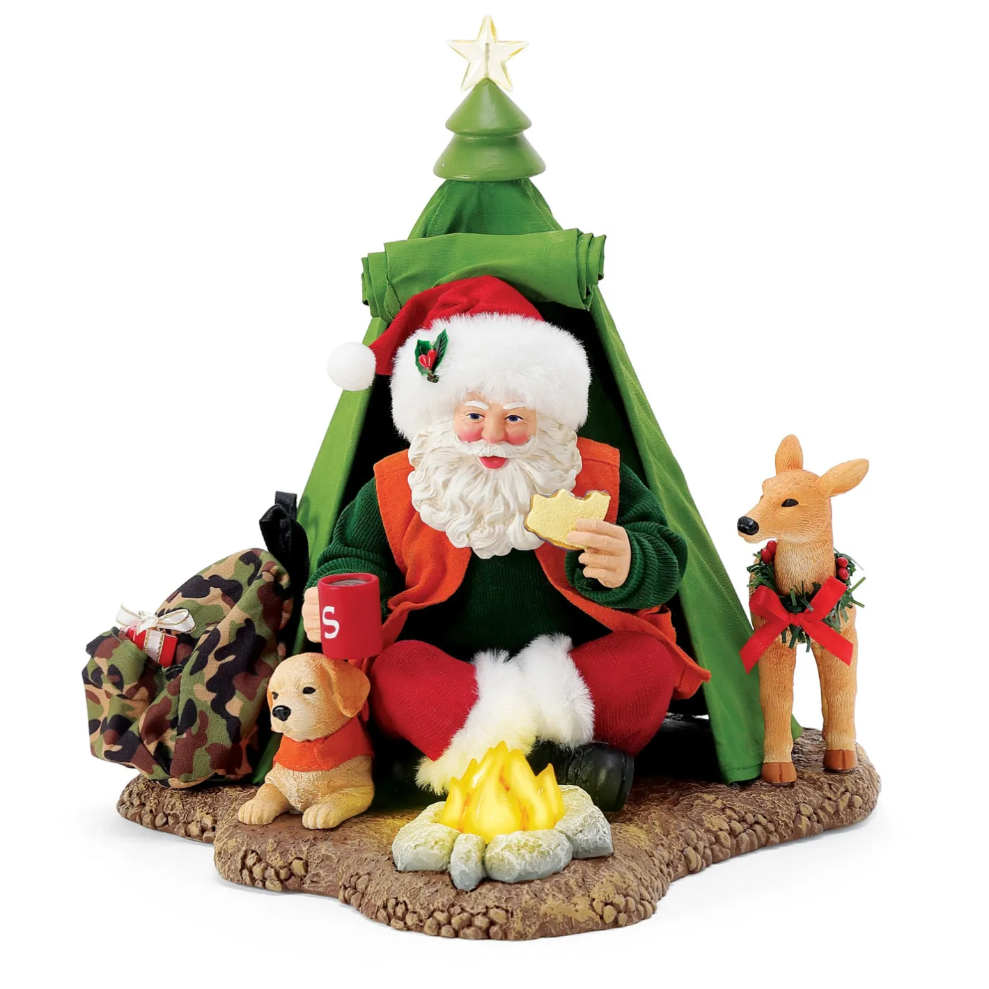 Department 56 Possible Dreams Tent Camping Figure 6016454 New