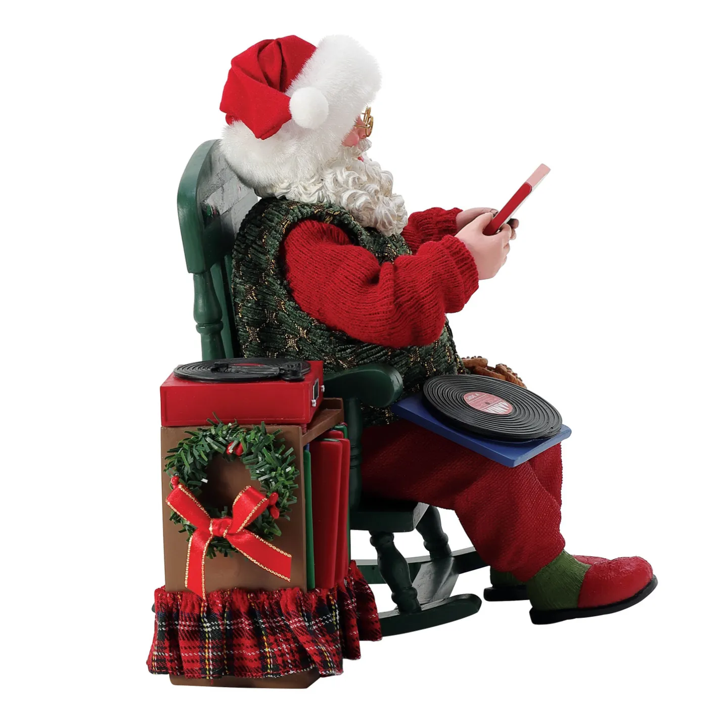 Department 56 Possible Dreams Santa Christmas Grooves Figure 6016450 Online